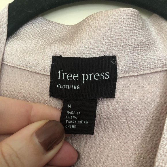 Free Press Jacket in Tan Size M - Picture 8 of 11